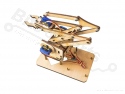 Doe-het-zelf robot arm kit hout 4DOF